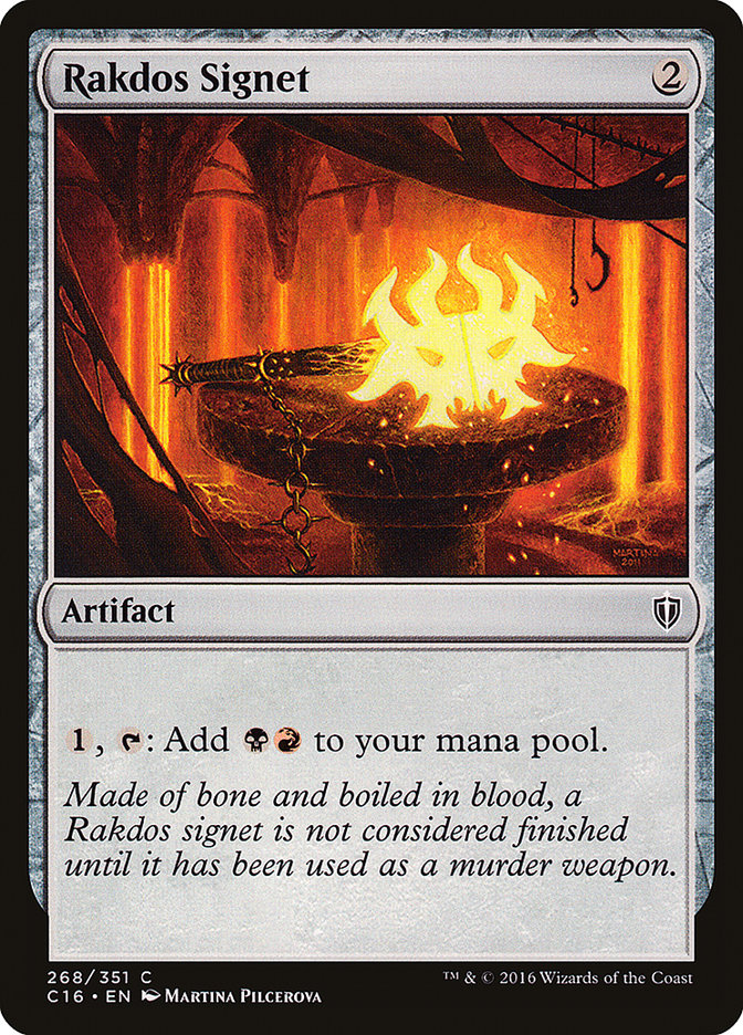 Rakdos Signet [Commander 2016] | The CG Realm