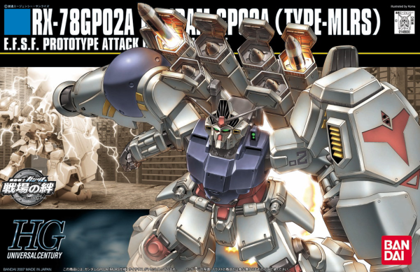 HGUC 1/144 #75 GP02A MLRS Custom | The CG Realm