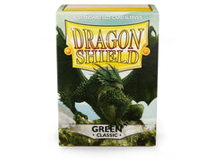 Dragon Shield Classic Sleeve - Green ‘Verdante’ 100ct | The CG Realm