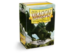 Dragon Shield Classic Sleeve - Green ‘Verdante’ 100ct | The CG Realm