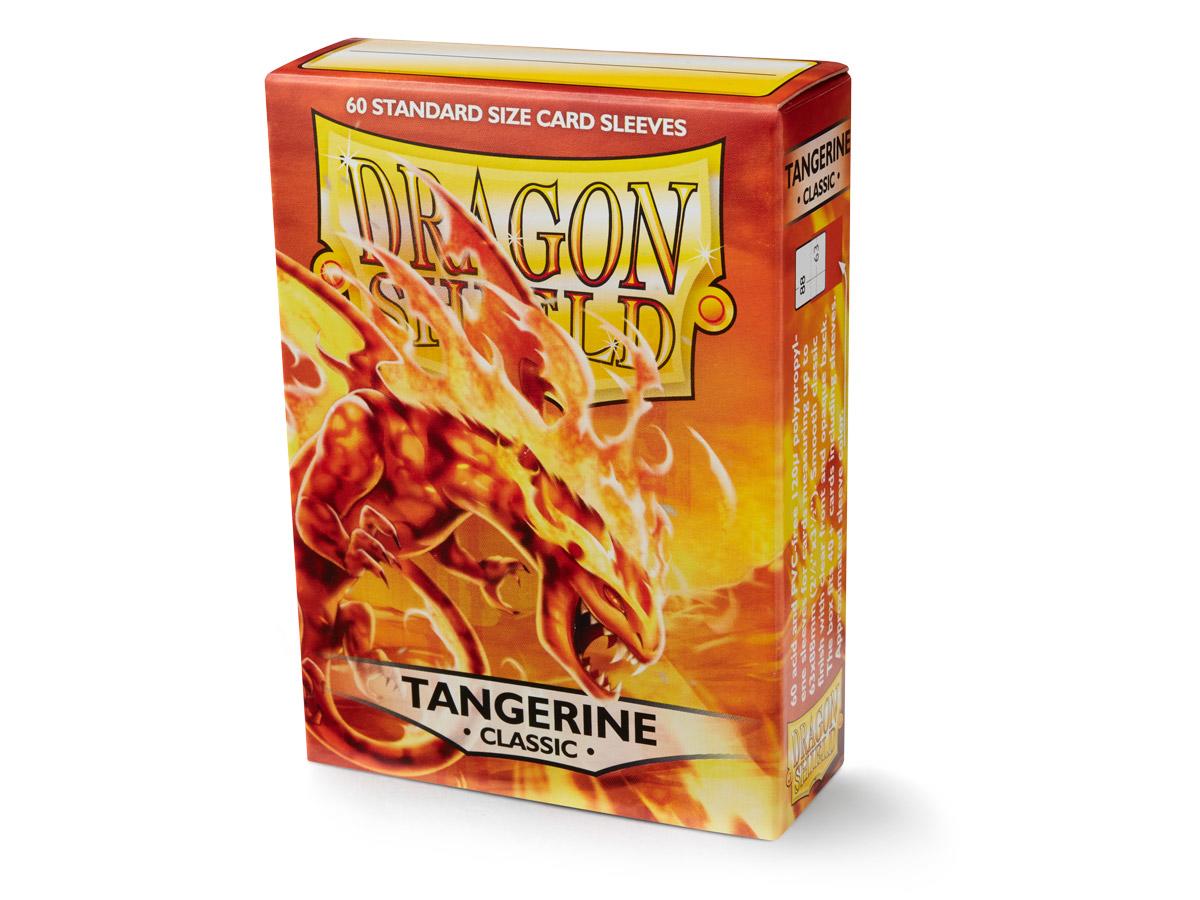 Dragon Shield Classic Sleeve - Tangerine ‘Sol’ 60ct | The CG Realm