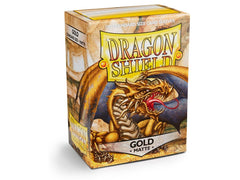 Dragon Shield Matte Sleeve - Gold ‘Gygex’ 100ct | The CG Realm
