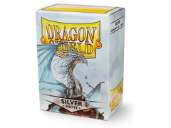Dragon Shield Matte Sleeve - Silver ‘Caelum’ 100ct | The CG Realm