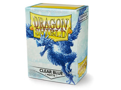 Dragon Shield Matte Sleeve - Clear Blue ‘Celeste’ 100ct | The CG Realm