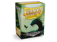 Dragon Shield Matte Sleeve - Emerald ‘Rayalda’ 100ct | The CG Realm