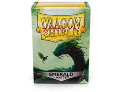 Dragon Shield Matte Sleeve - Emerald ‘Rayalda’ 100ct | The CG Realm