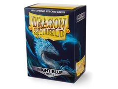 Dragon Shield Matte Sleeve - Night Blue ‘Botan’ 100ct | The CG Realm