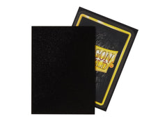 Dragon Shield Non-Glare Sleeve - Black ‘Amina’ 100ct | The CG Realm