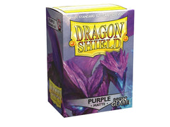 Dragon Shield Non-Glare Sleeve - Purple ‘Amifist’ 100ct | The CG Realm