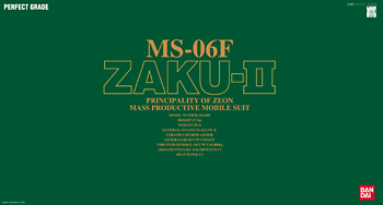PG MS-06-F Zaku 2 | The CG Realm