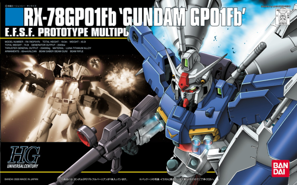 HGUC 1/144 #18 GP01Fb Gundam | The CG Realm