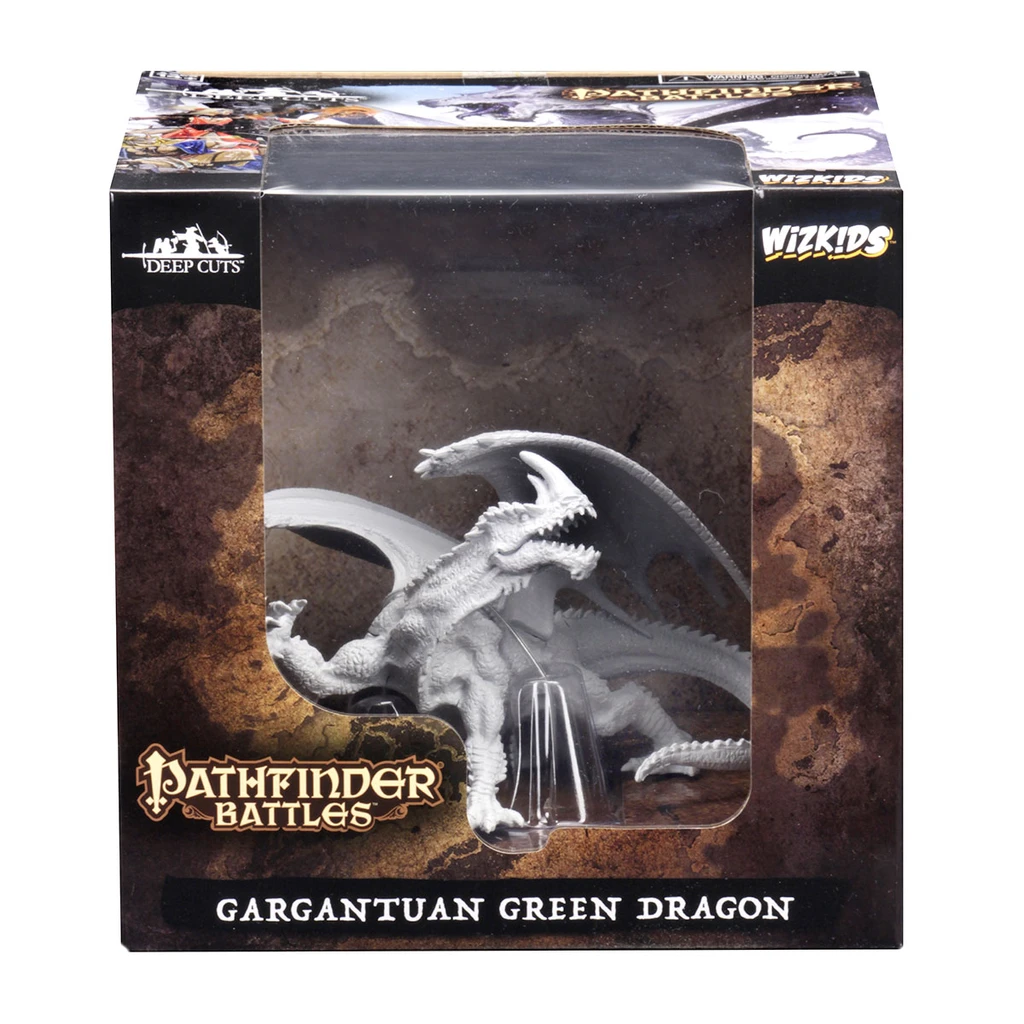 Pathfinder Battles Gargantuan Green Dragon