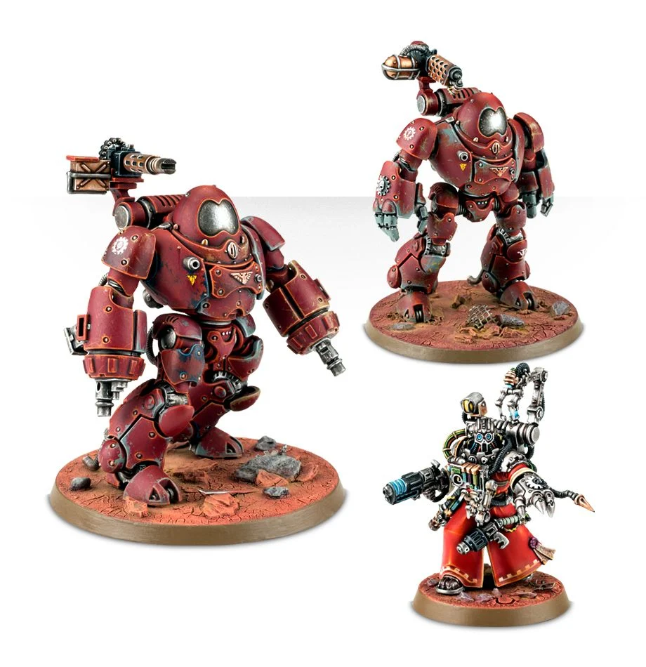 Adeptus Mechanicus Kastelan Robots [Damaged Box]