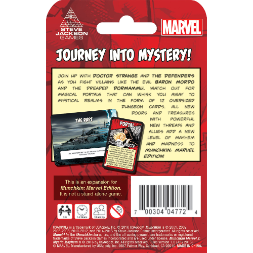 Munchkin Marvel 2 Mystic Mayhem