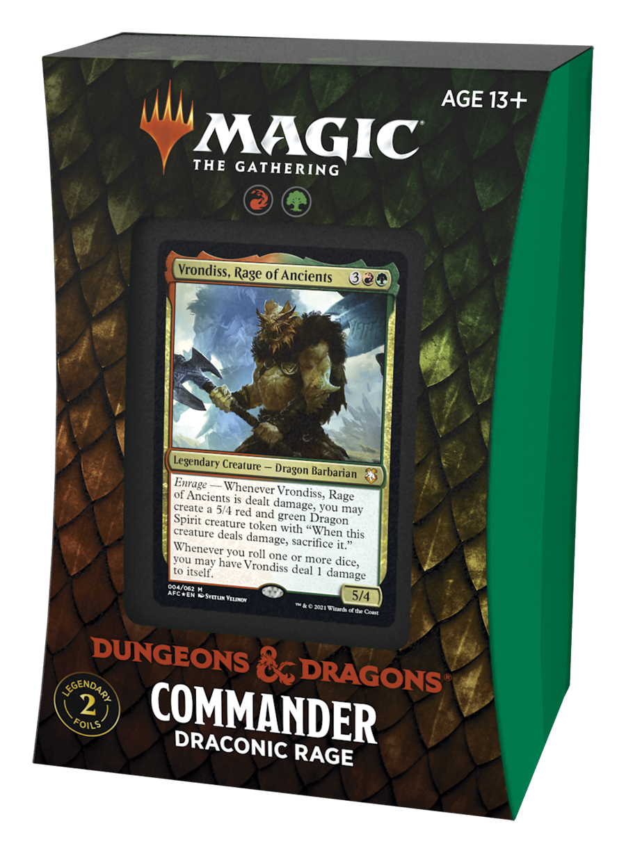 MTG Dungeons & Dragons: Adventures in the Forgotten Realms Commander Deck | The CG Realm