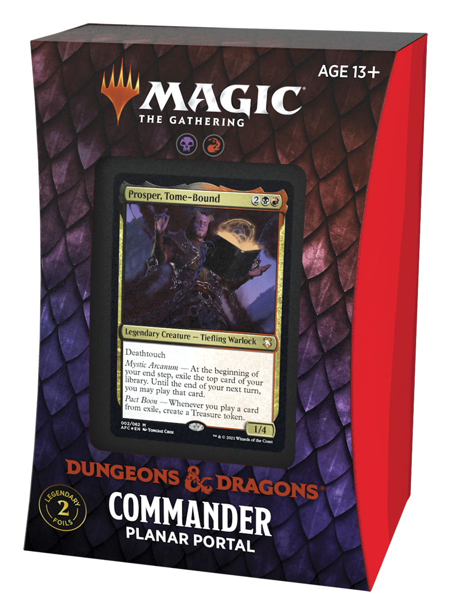 MTG Dungeons & Dragons: Adventures in the Forgotten Realms Commander Deck | The CG Realm