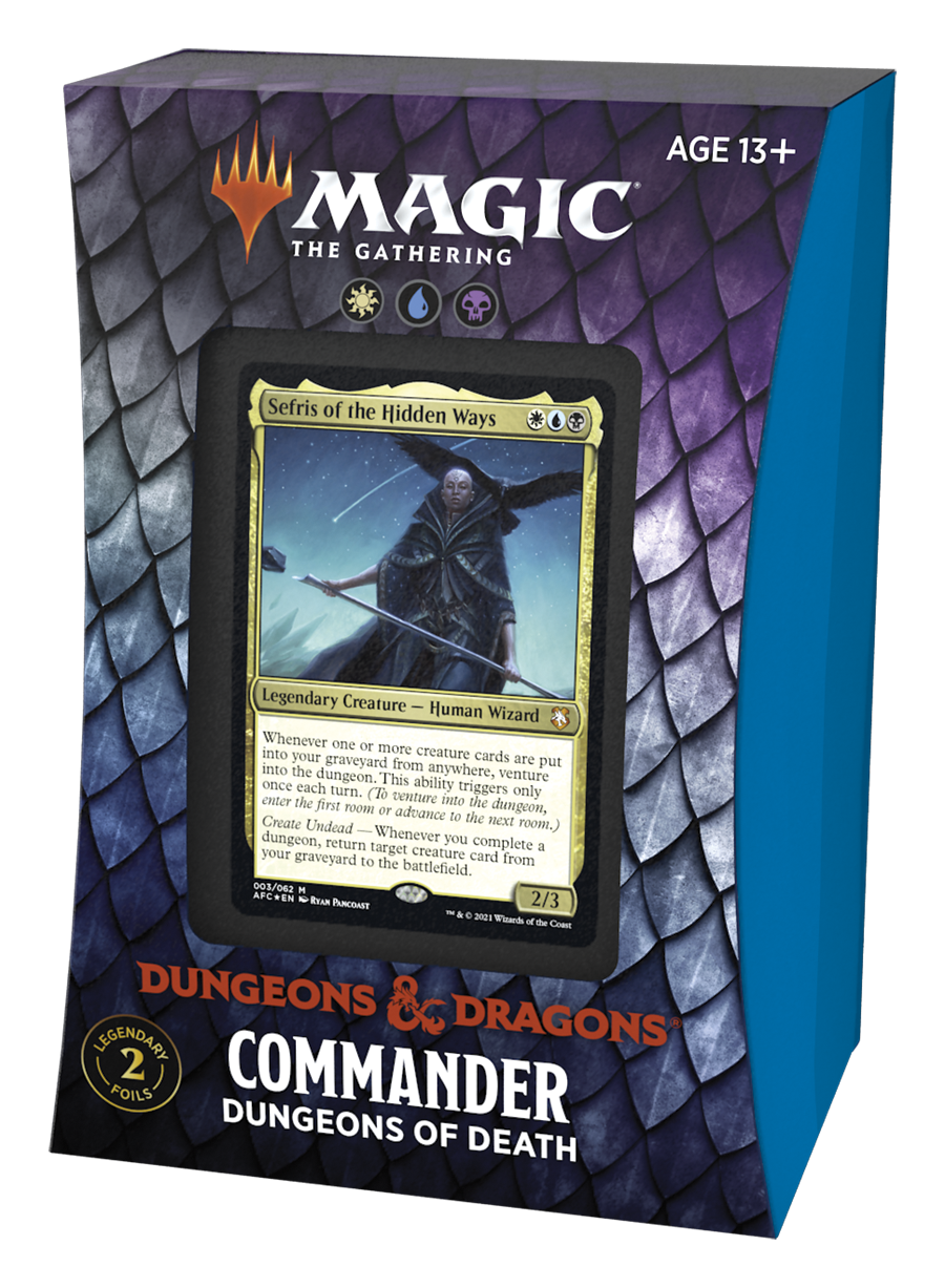 MTG Dungeons & Dragons: Adventures in the Forgotten Realms Commander Deck | The CG Realm