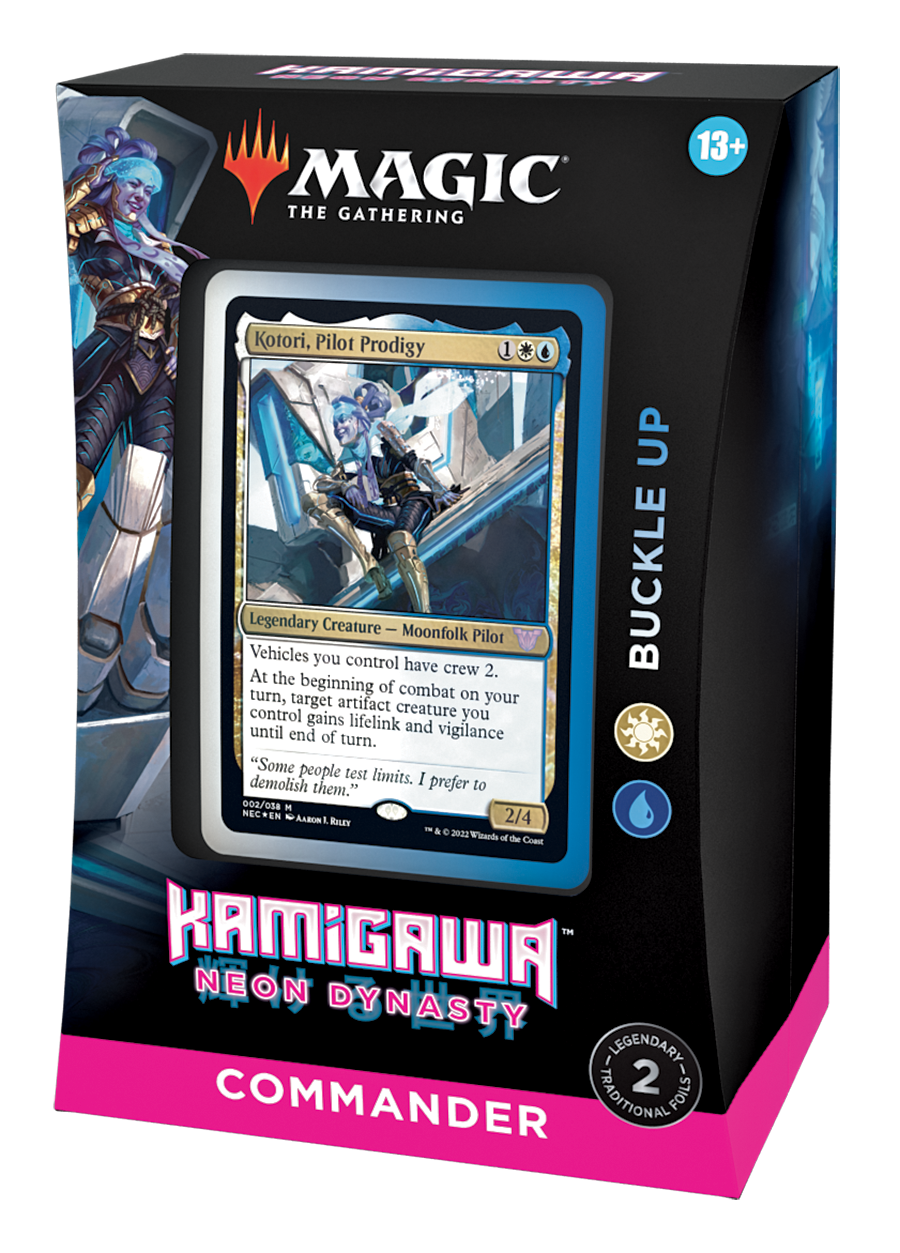 MTG Kamigawa: Neon Dynasty Commander Deck Buckle Up | The CG Realm