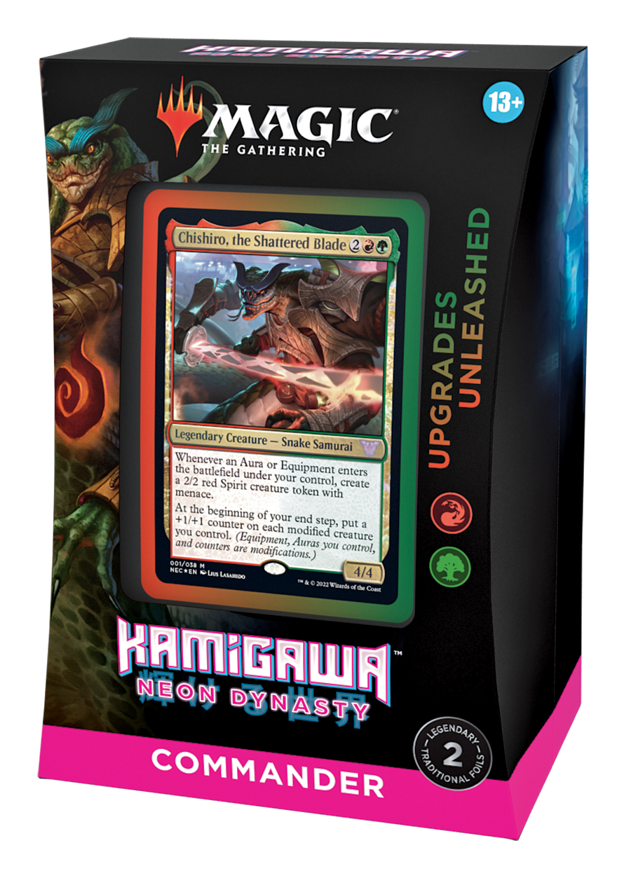 MTG Kamigawa: Neon Dynasty Commander Deck Upgrades Unleashed