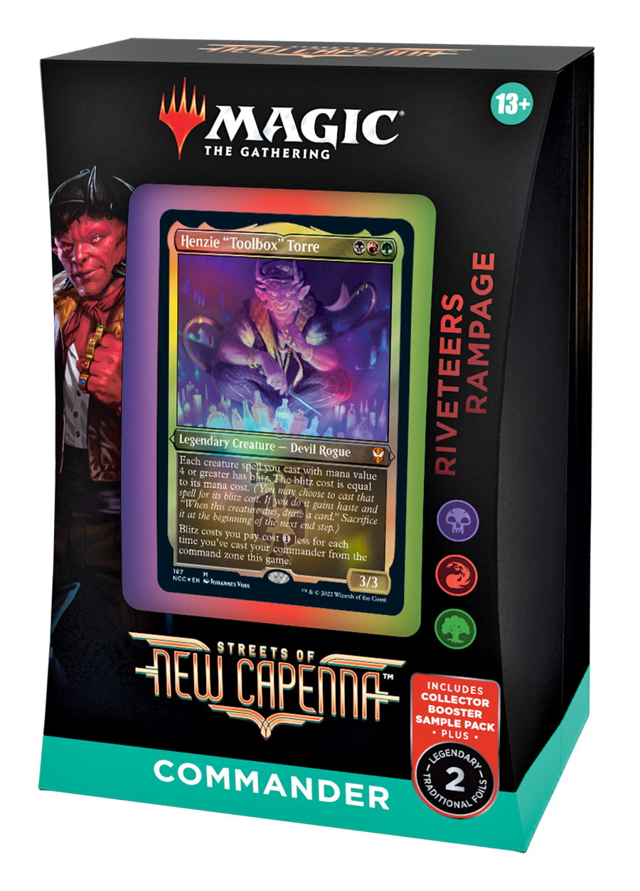 MTG Streets of New Capenna Commander Deck Riveteers Rampage | The CG Realm