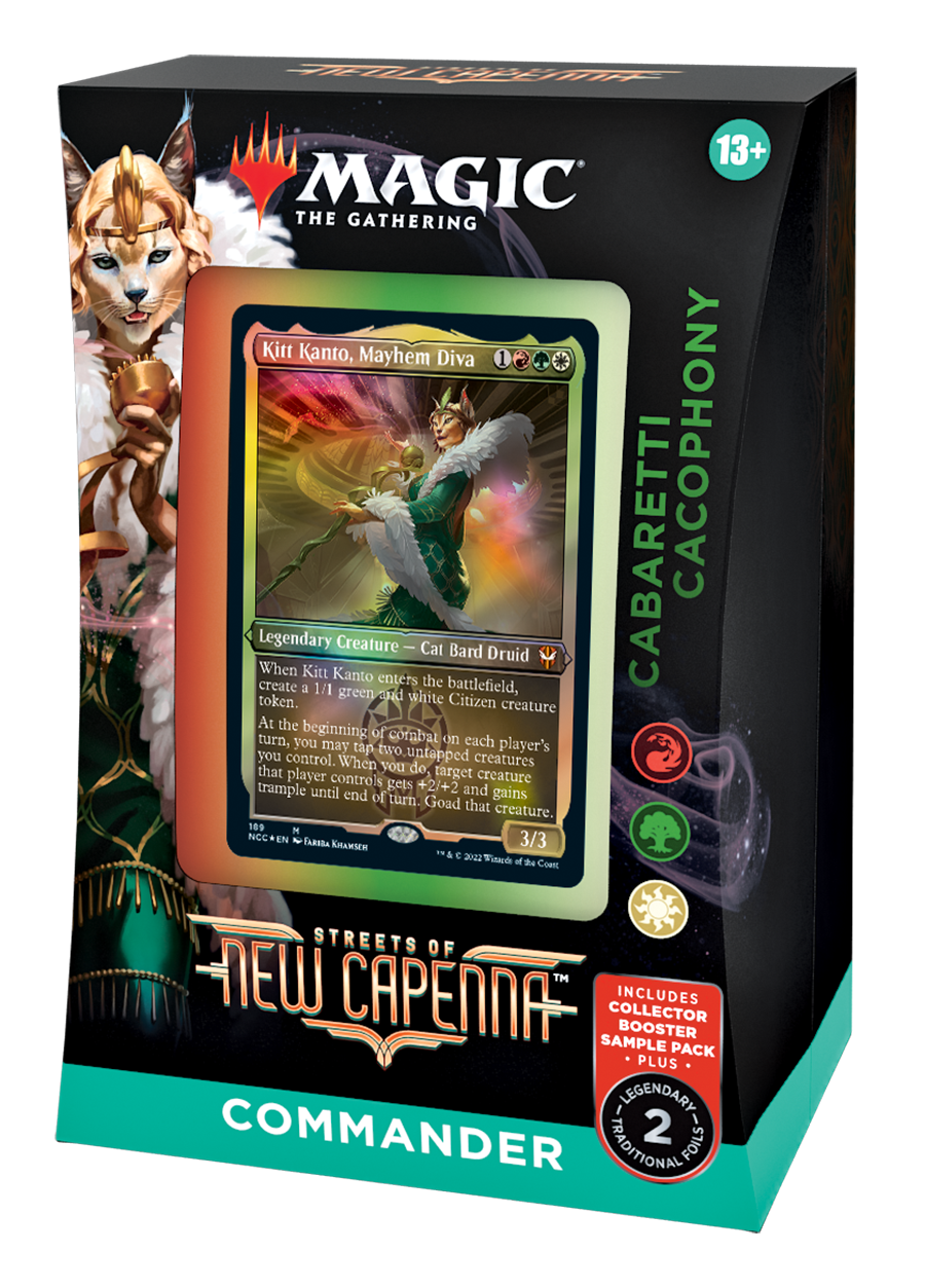MTG Streets of New Capenna Commander Deck Cabaretti Cacophony