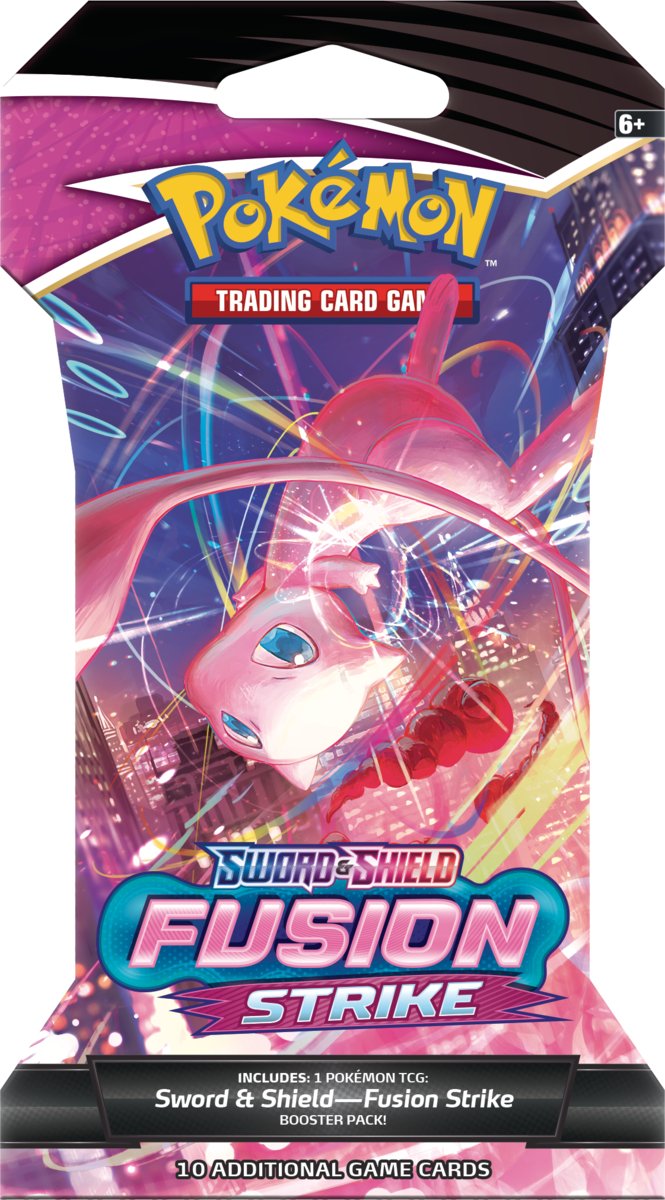 SLEEVED POKEMON SWSH8 FUSION STRIKE PACK | The CG Realm