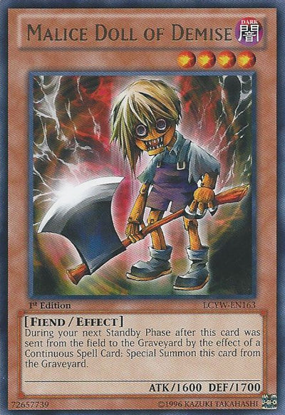 Malice Doll of Demise [LCYW-EN163] Rare | The CG Realm