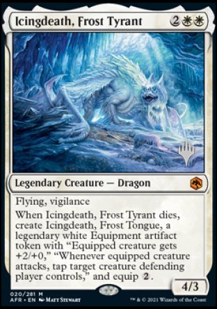 Icingdeath, Frost Tyrant (Promo Pack) [Dungeons & Dragons: Adventures in the Forgotten Realms Promos] | The CG Realm
