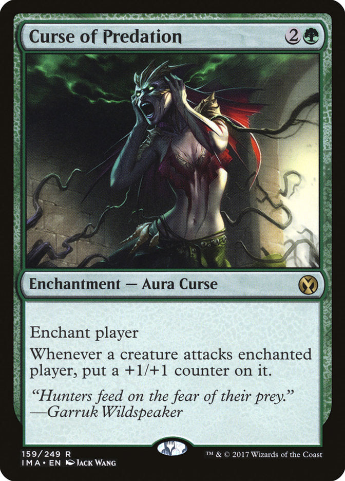 Curse of Predation [Iconic Masters] | The CG Realm