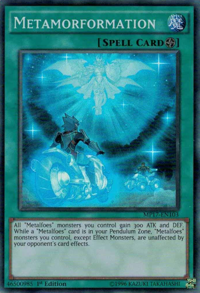 Metamorformation [MP17-EN103] Super Rare | The CG Realm