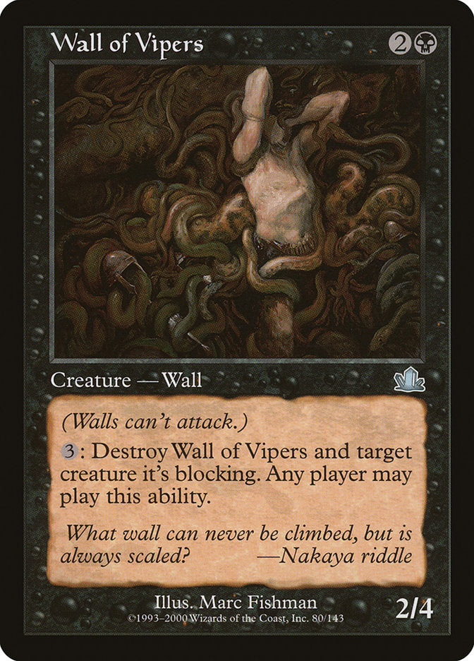 Wall of Vipers [Prophecy] | The CG Realm