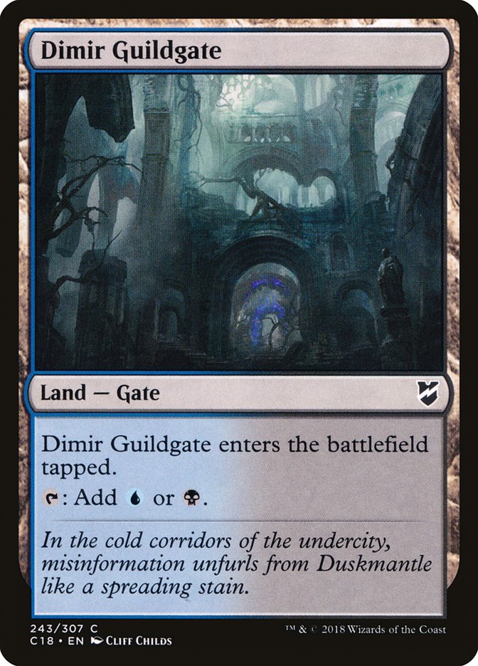 Dimir Guildgate [Commander 2018] | The CG Realm