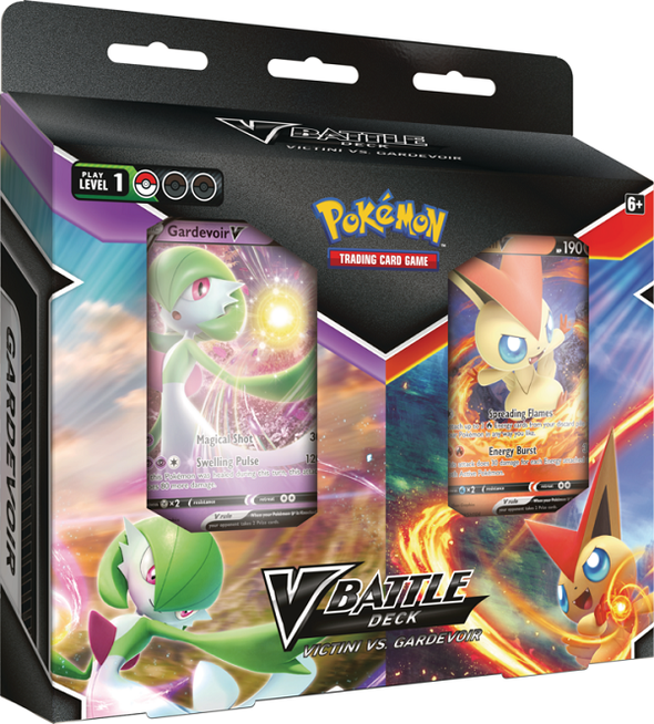 POKEMON BATTLE DECKS VICTINI V vs GARDEVOIR V | The CG Realm
