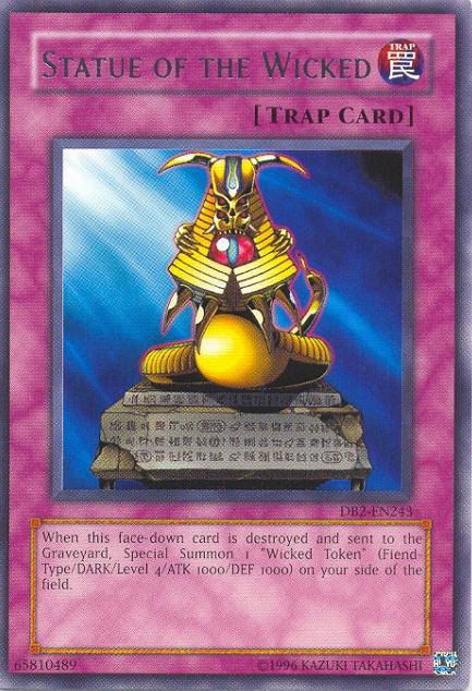 Statue of the Wicked [DB2-EN243] Rare | The CG Realm