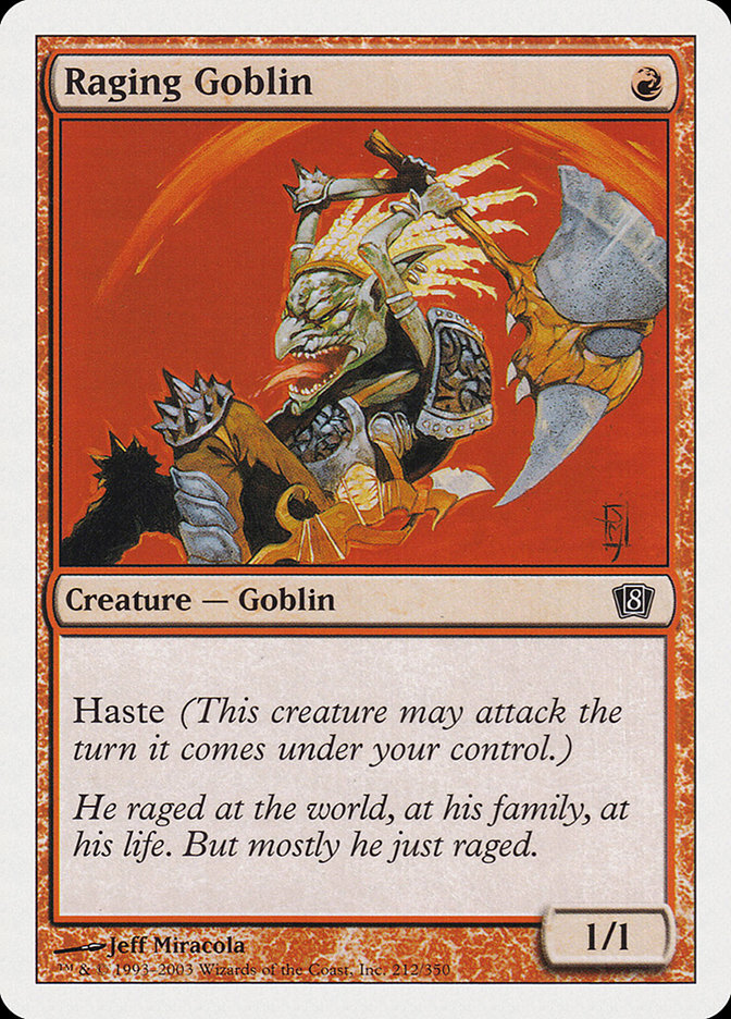 Raging Goblin [Eighth Edition] | The CG Realm