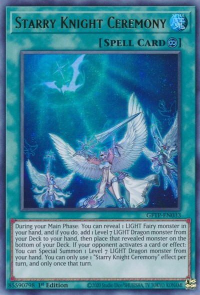 Starry Knight Ceremony [GFTP-EN033] Ultra Rare | The CG Realm