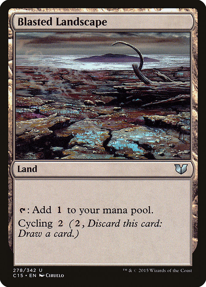 Blasted Landscape [Commander 2015] | The CG Realm