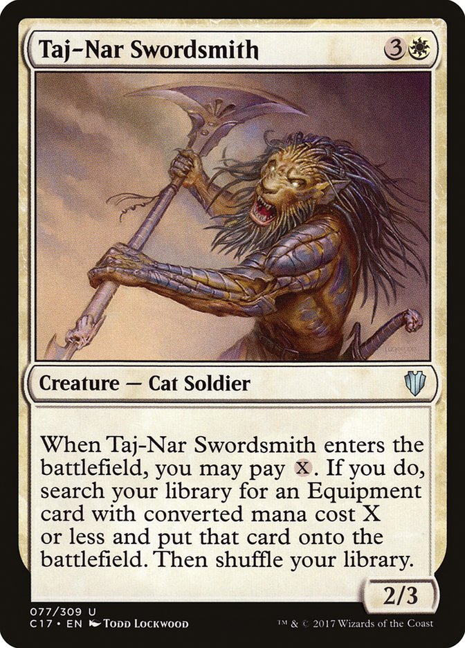 Taj-Nar Swordsmith [Commander 2017] | The CG Realm