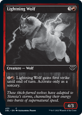 Lightning Wolf [Innistrad: Double Feature] | The CG Realm