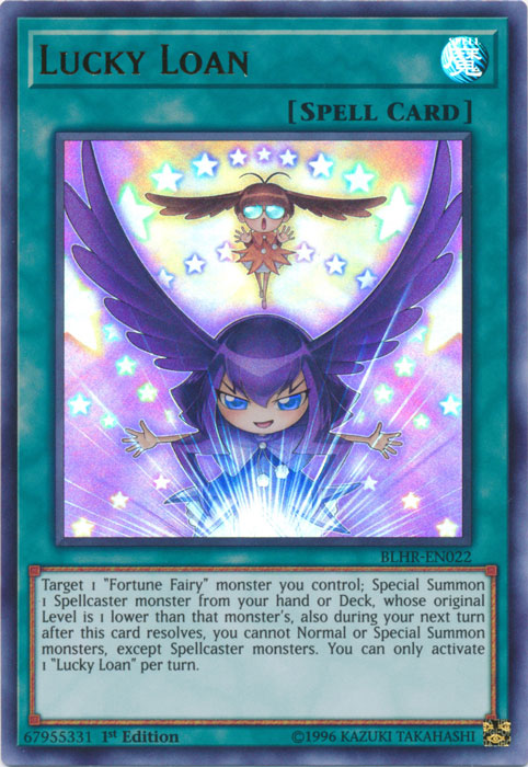 Lucky Loan [BLHR-EN022] Ultra Rare | The CG Realm
