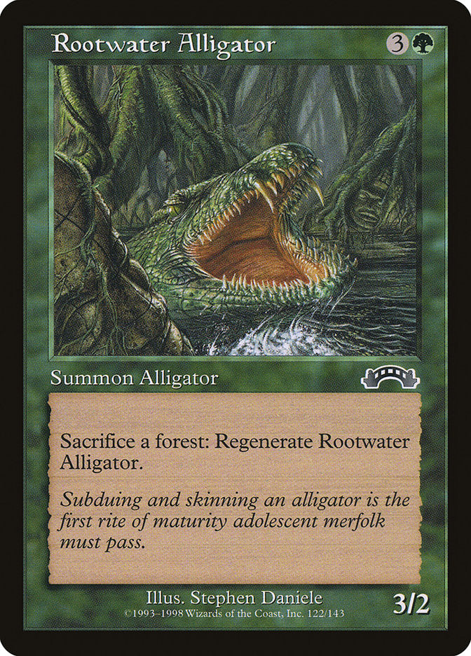 Rootwater Alligator [Exodus] | The CG Realm