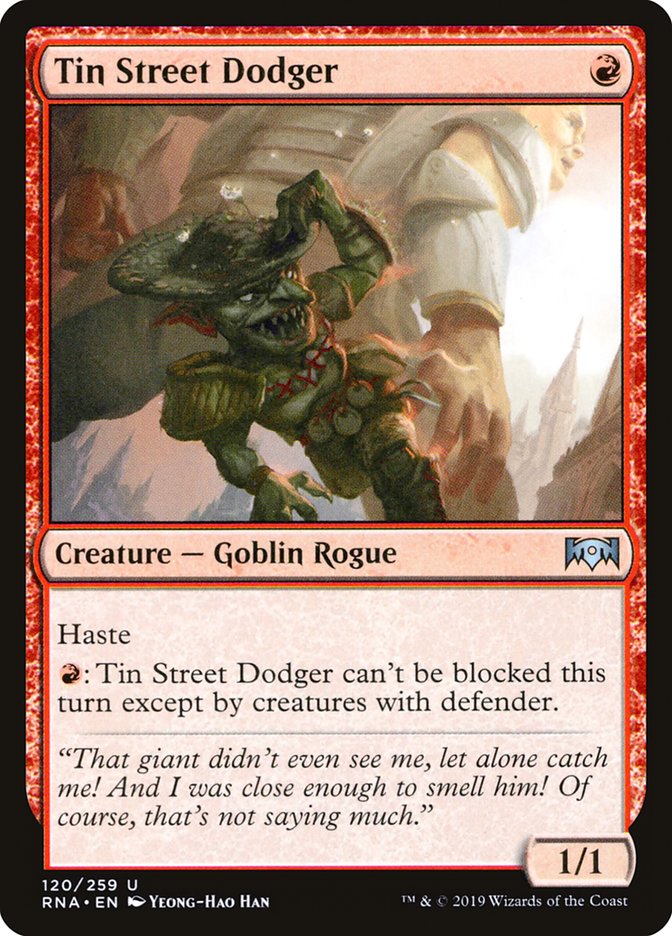 Tin Street Dodger [Ravnica Allegiance] | The CG Realm