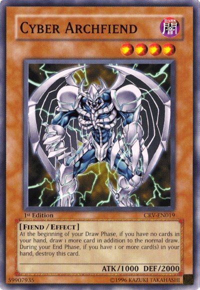 Cyber Archfiend [CRV-EN019] Common | The CG Realm