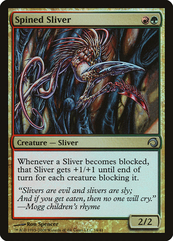 Spined Sliver [Premium Deck Series: Slivers] | The CG Realm