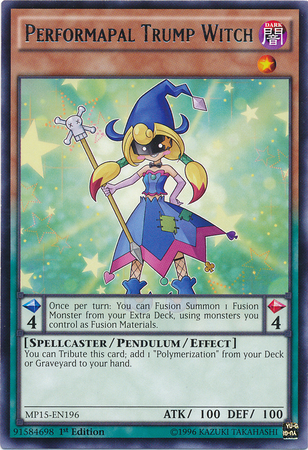 Performapal Trump Witch [MP15-EN196] Rare | The CG Realm