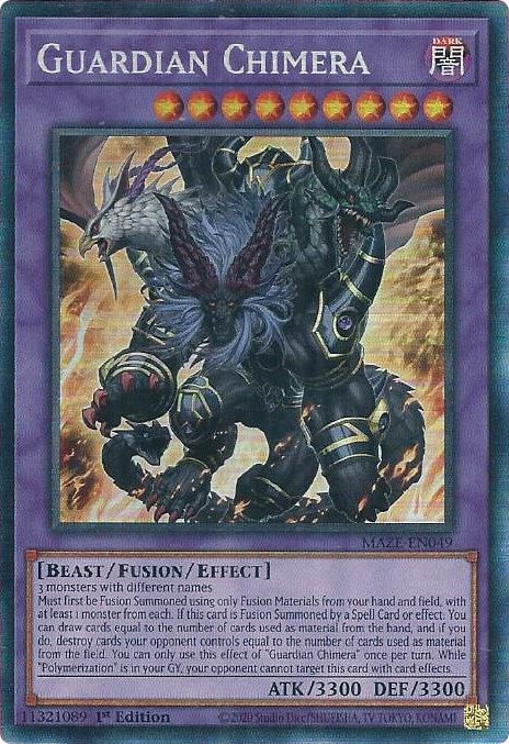 Guardian Chimera [MAZE-EN049] Collector's Rare | The CG Realm