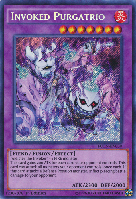 Invoked Purgatrio [FUEN-EN030] Secret Rare | The CG Realm