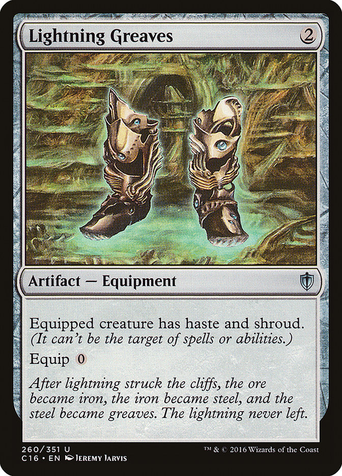 Lightning Greaves [Commander 2016] | The CG Realm