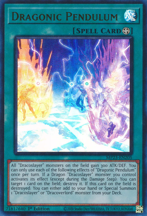 Dragonic Pendulum [MP23-EN205] Ultra Rare | The CG Realm