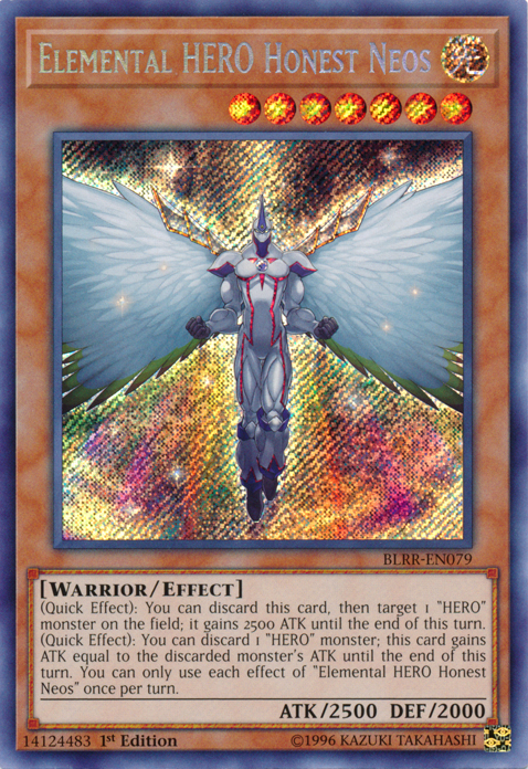 Elemental Hero Honest Neos [BLRR-EN079] Secret Rare | The CG Realm